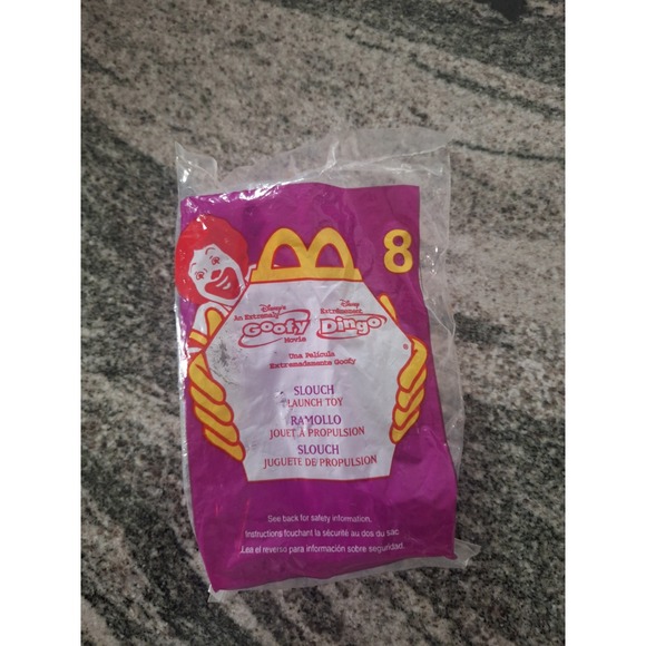 McDonald's Other - McDonald's‎ Disney An Extremely Goofy Movie Slouch Launch Toy #8 Sealed 2000 Y2K